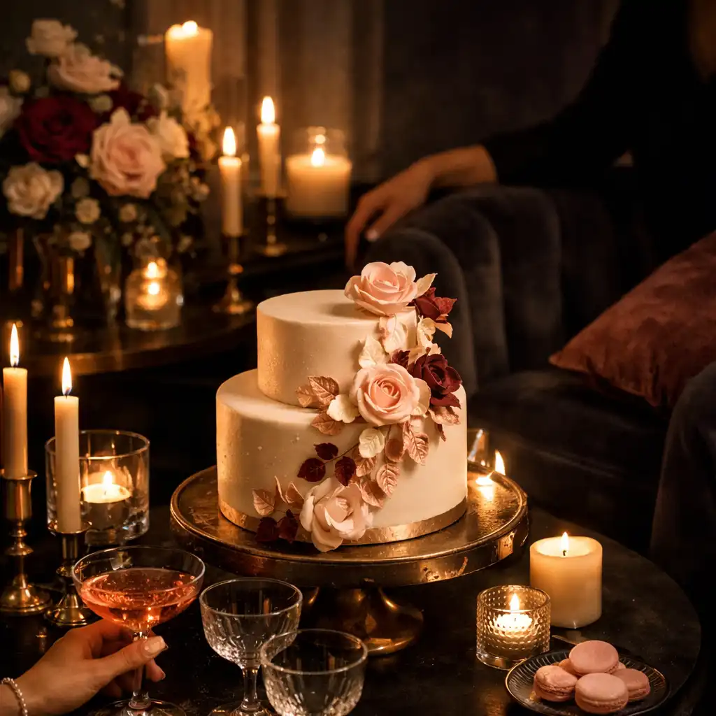 Décor intimiste pour une célébration privée sur mesure